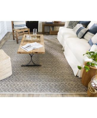 Ingrid ING-2000 Black 3' x 12' Runner Area Rug