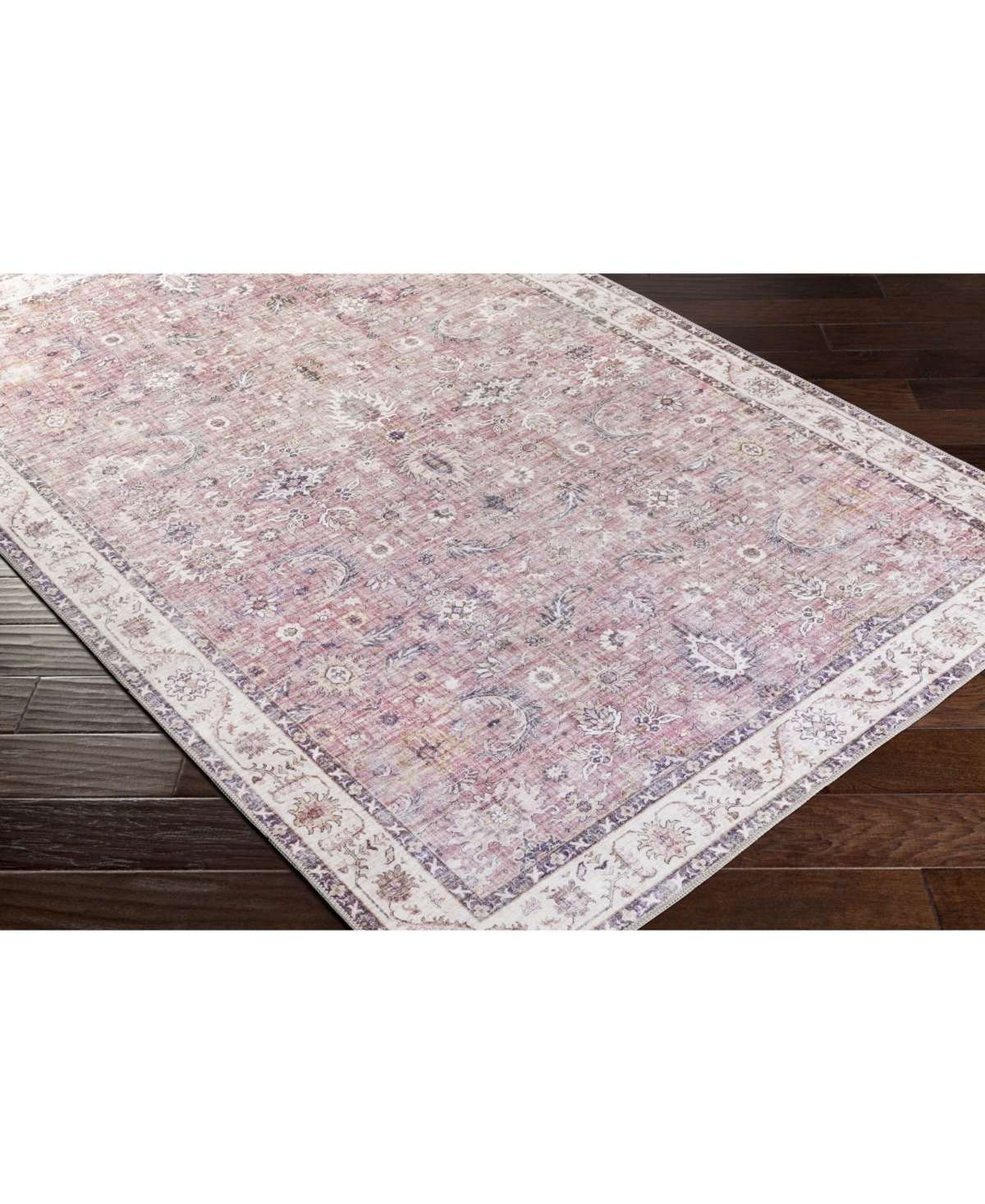 Livabliss Iris Irs-2305Area Rug - Burgundy