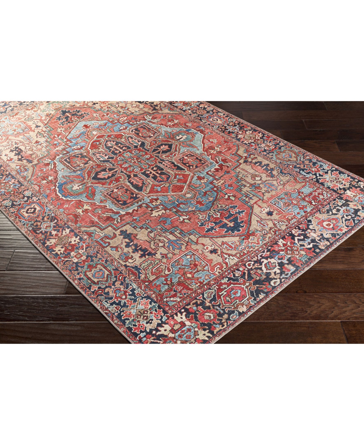 Livabliss Iris Irs-2310Area Rug - Red