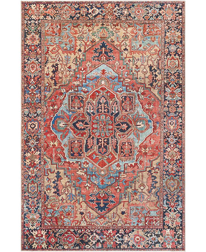 Surya Iris IRS2310 Red 9' x 12' Area Rug Macy's