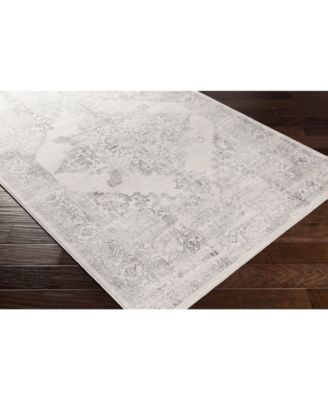 Roma ROM-2322 Charcoal Area Rug