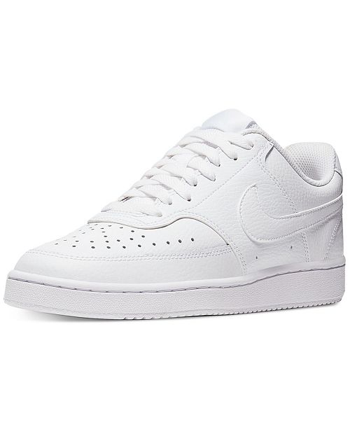 Nike Women S Nikecourt Vision Low Casual Sneakers From Finish Line