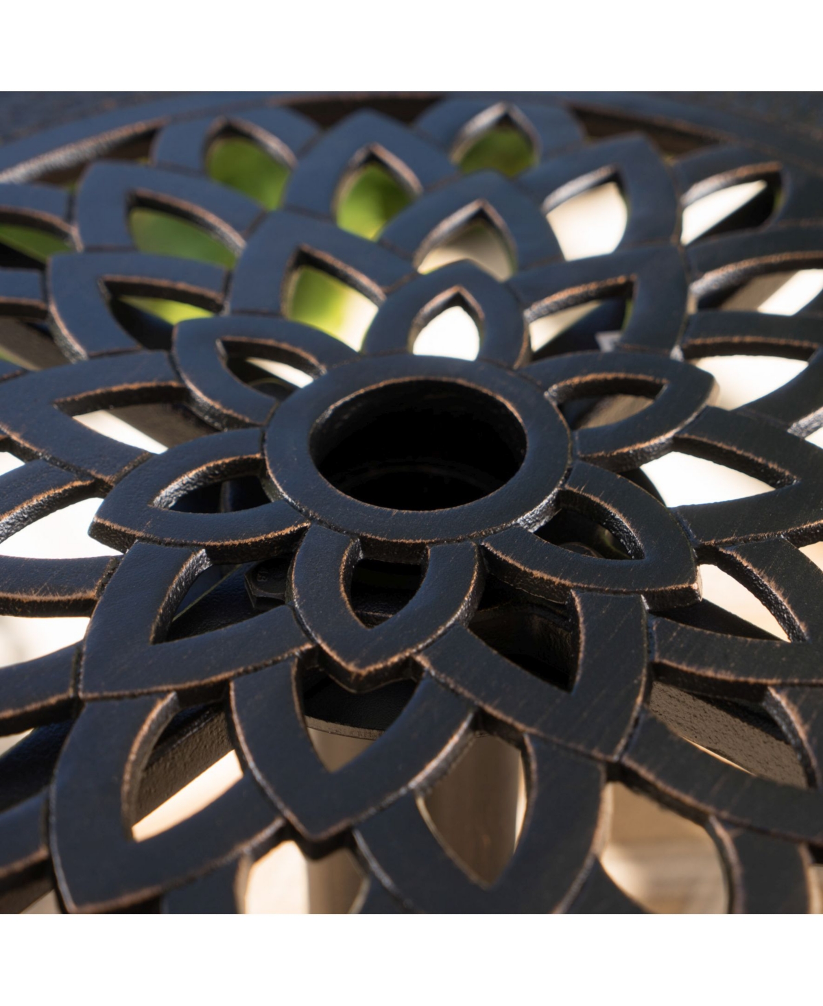 Noble House Hannah Outdoor Cast Bar Table