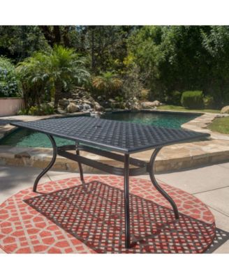 Caruba Cast Rectangular Table