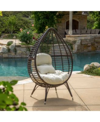 Cutter Teardrop Lounge Chair with Cushion