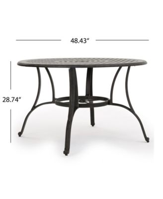 Alfresco Outdoor Cast Circular Dining Table