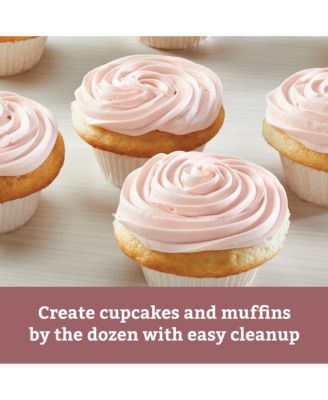 Farberware Nonstick Bakeware 12-Cup Muffin Pan, Rose Gold - Macy's