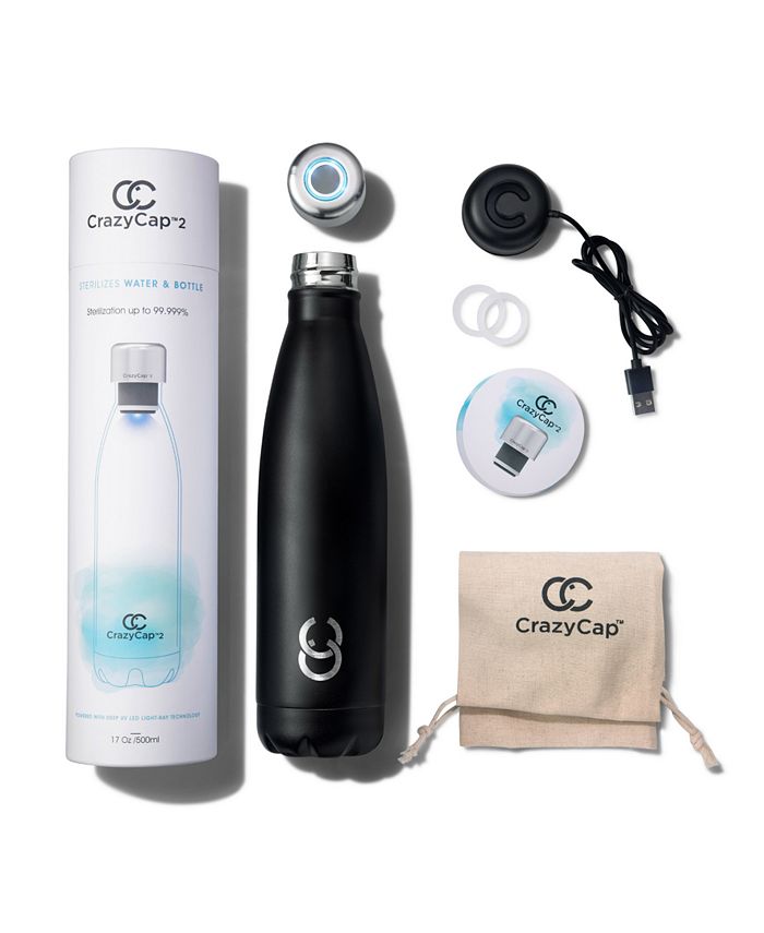 CrazyCap Water Purification with SelfCleaning Bottle Macy's