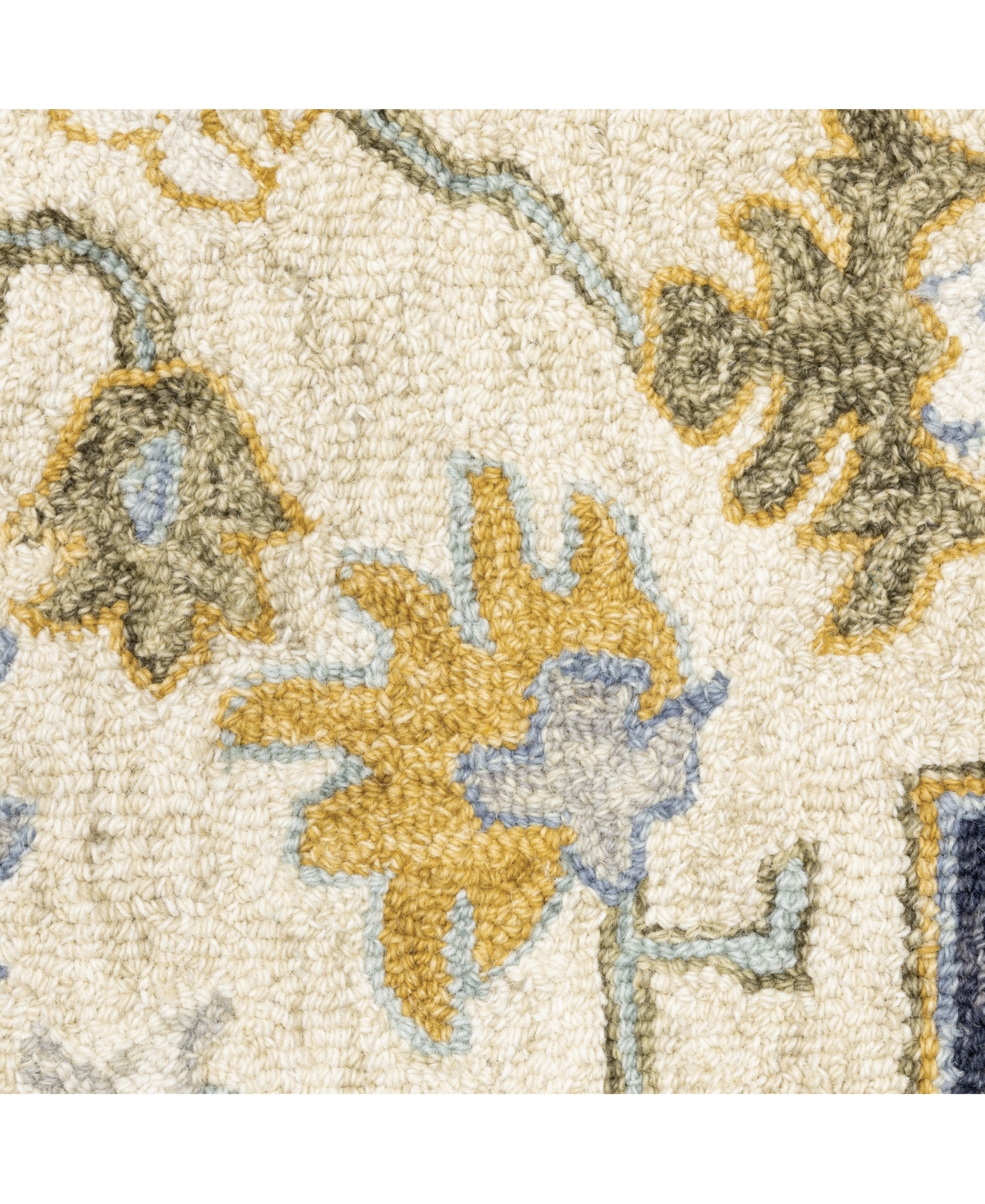 Oriental Weavers Alfresco 28402 Blue 2'6" x 8' Runner Rug