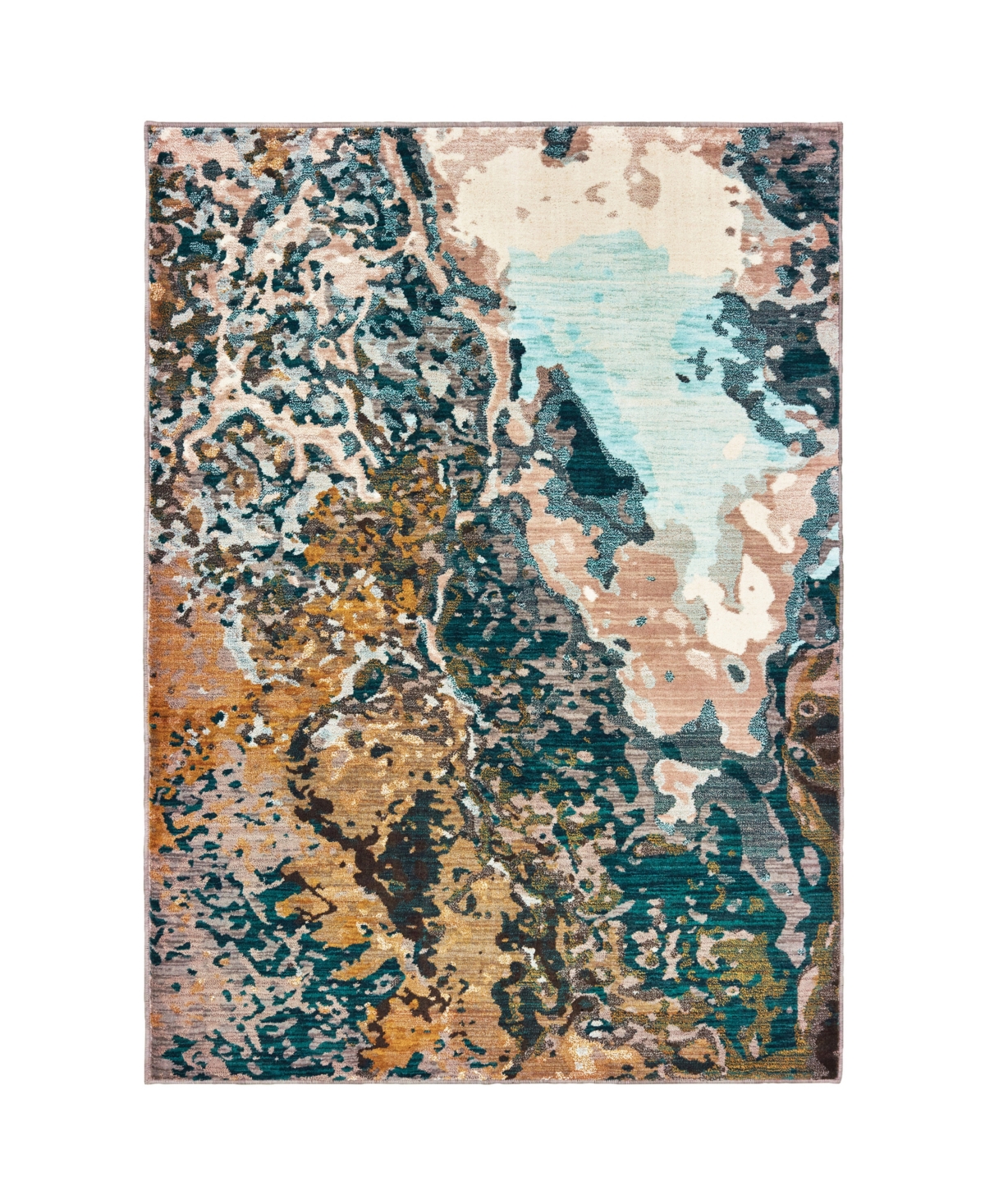 Oriental Weavers Sedona 9490b 5'3in x 7'6in Area Rug - Blue