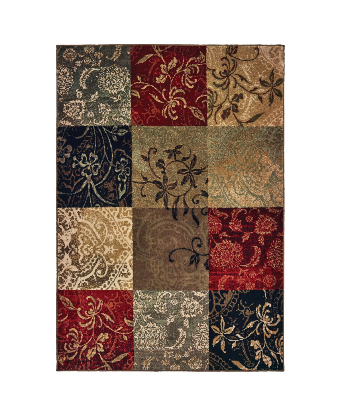 Jhb Design Hardy HAR02 6'7in x 9'2in Area Rug - Multi