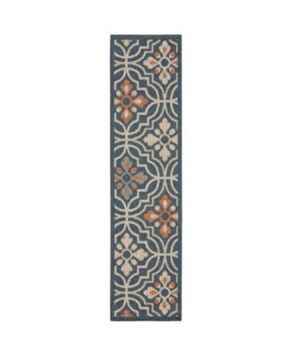 Latitude 709B Blue Area Rug