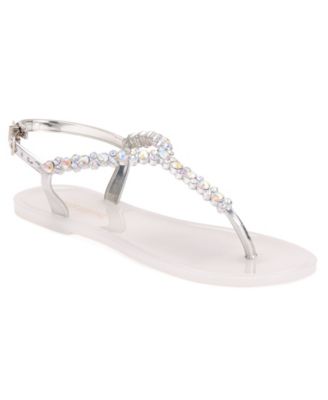 olivia miller jelly sandals