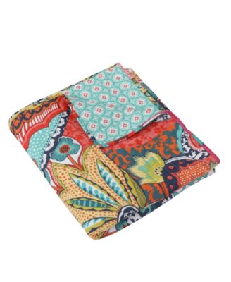 Jules Floral Reversible Quilted Throw, 50&amp;quot; x 60&amp;quot;