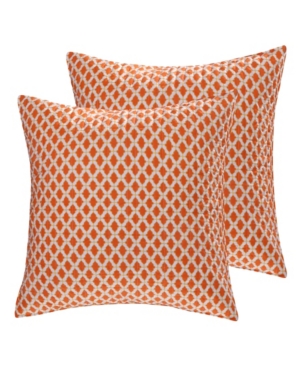 Levtex Mackenzie 2-pc. Sham Set, European In Orange