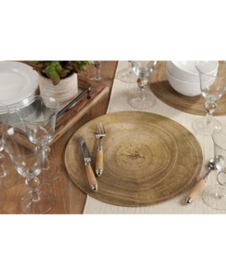 Wood Print Placemat Set of 4