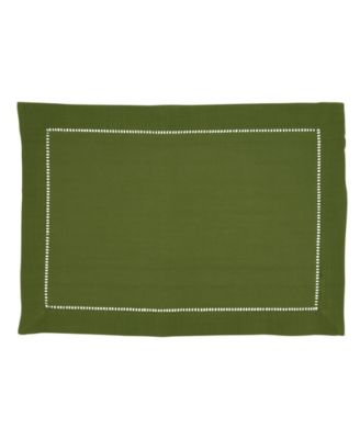 Placemat with Hemstitched Border Set of 12