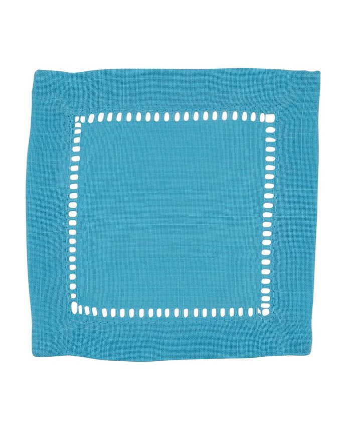 Saro Hemstitched Dinner Napkins (Set of 12)