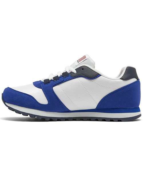 Polo Ralph Lauren Big Boys Oryion Script Casual Sneakers From