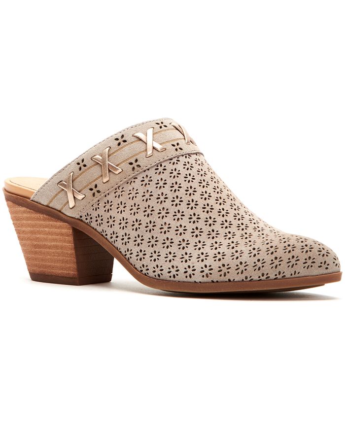 Frye and Co. Frye & Co Women's Jacy Perforated Slip-On Mules - Macy's