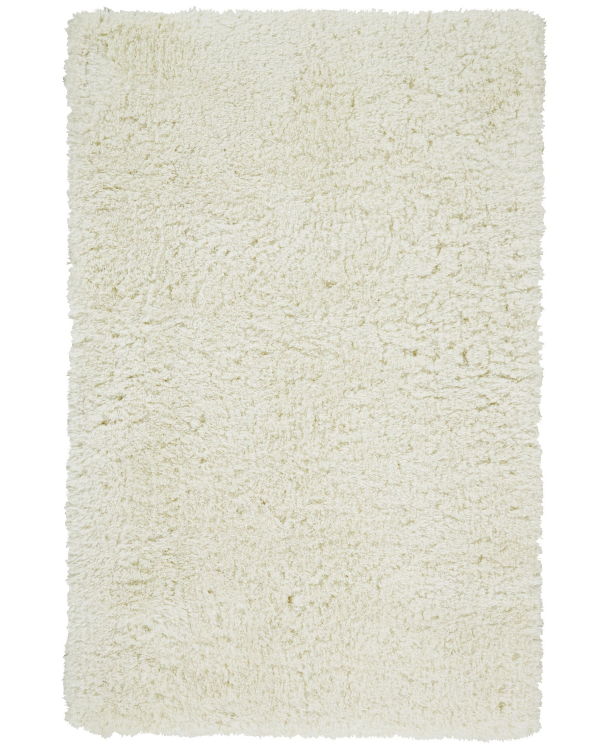 Feizy Frankie R4450 White 9'6in x 13'6in Area Rug - Pearl