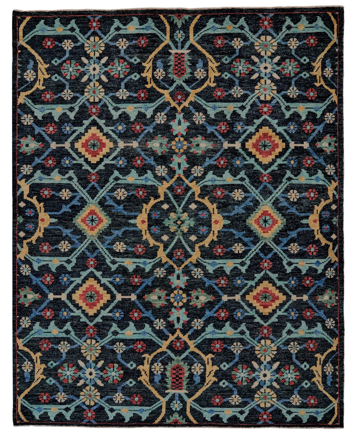 Feizy Elise R6454 Blue 5'6in x 8'6in Area Rug - Blue