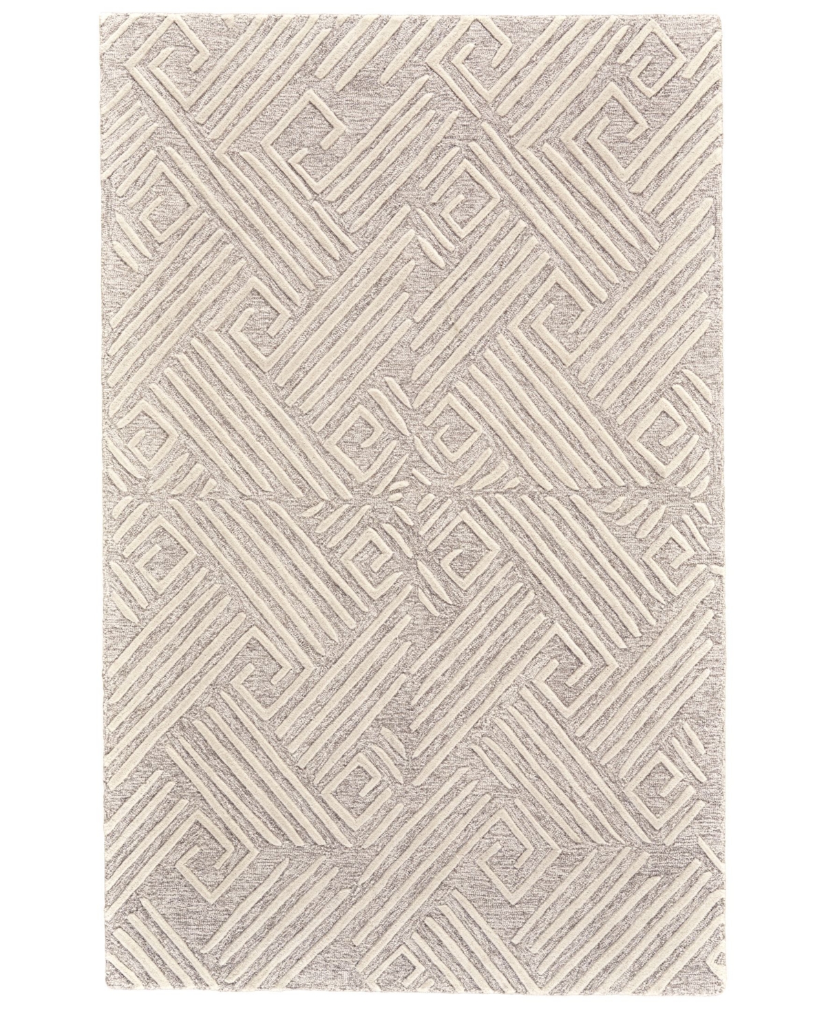 Feizy Alaina R8737 Ivory 9'6in x 13'6in Area Rug - Ivory