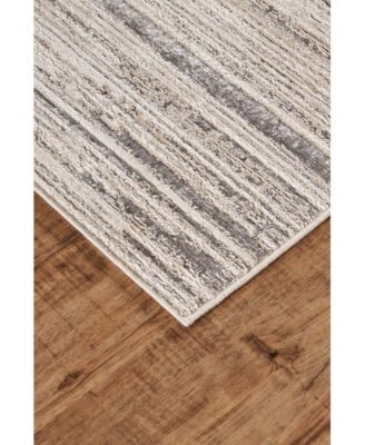 Micah R3337 Black 1'8" x 2'10" Area Rug