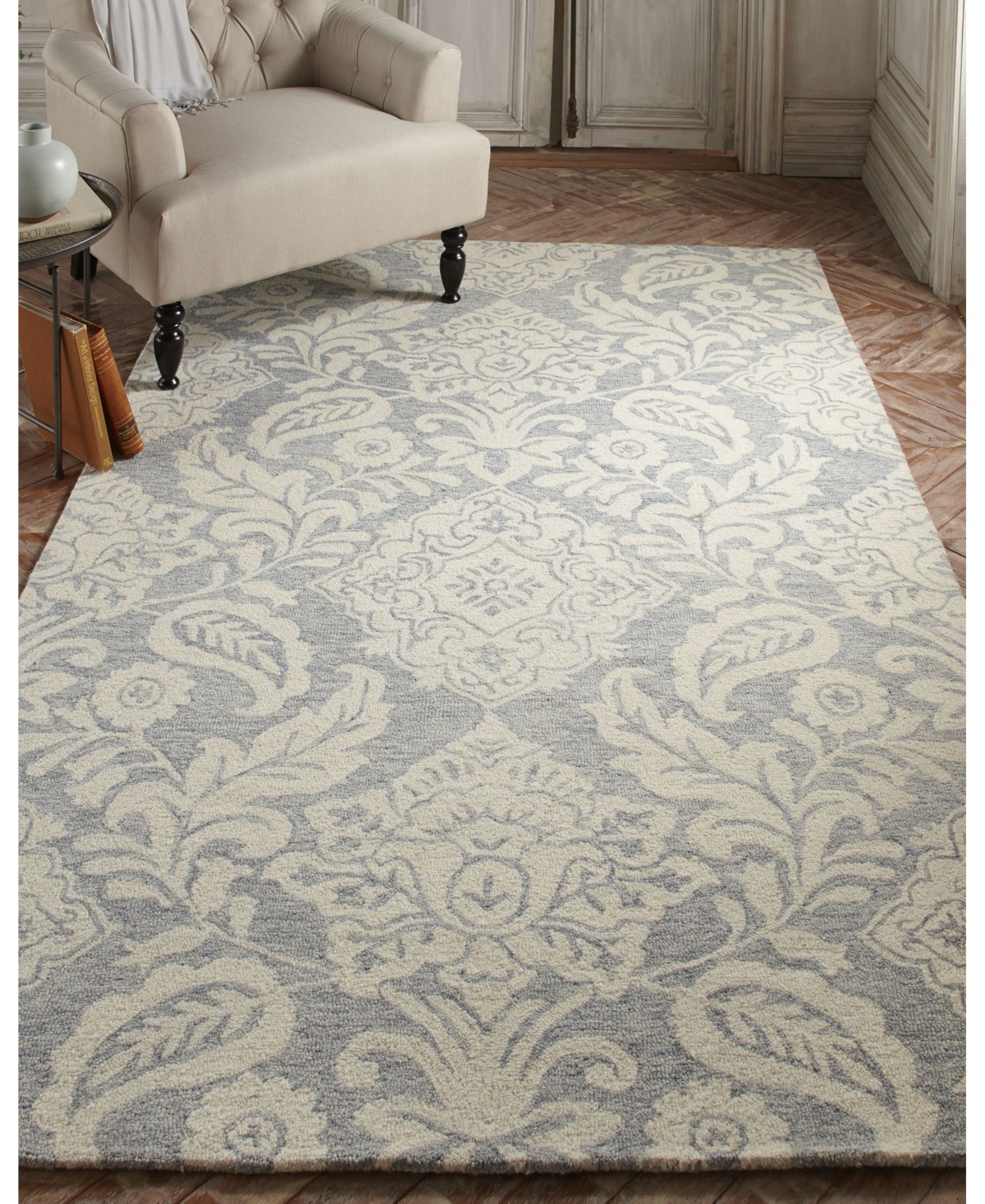 Feizy Belfort R87765' 8' Area Rug - Blue