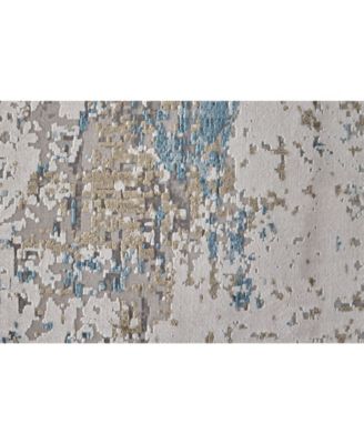 Cadiz R3891 Blue 2'2" x 3'2" Area Rug