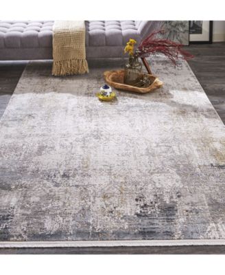 Cadiz R3892 Gray 3'1" x 5' Area Rug
