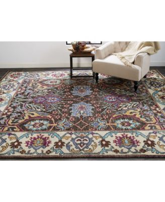 Piraj R6461 Multi 2' x 3' Area Rug