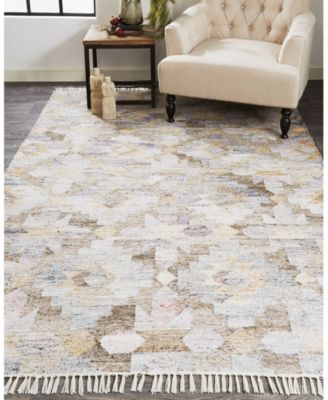 Beckett R0818 Gray 5' x 8' Area Rug