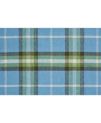 Crosby R0565 Blue 5' x 8' Area Rug