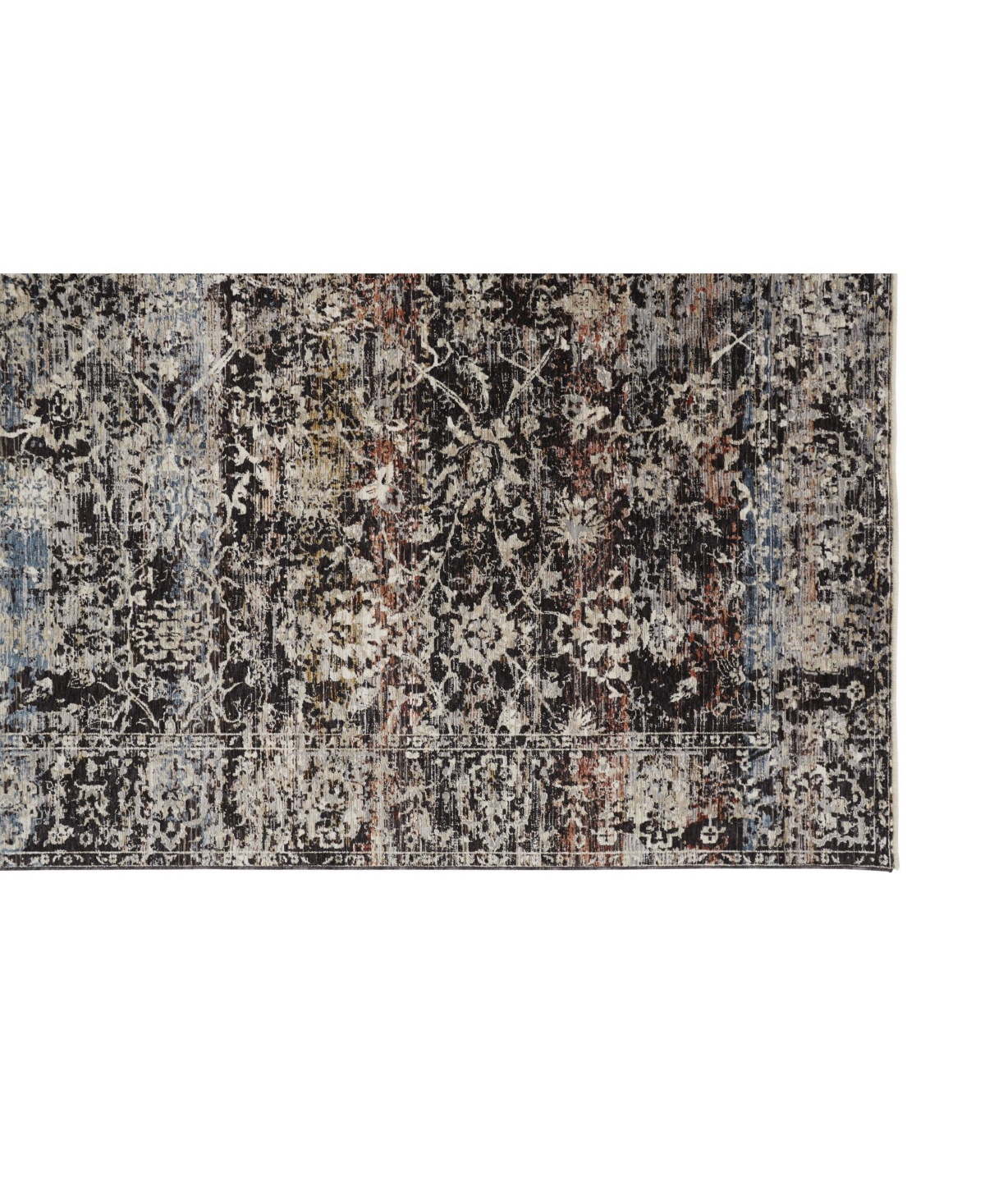 Feizy Caprio R3962 Blue 3'9" x 5'9" Area Rug