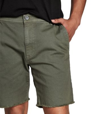 COTTON ON Men's Raw Hem Chino Shorts