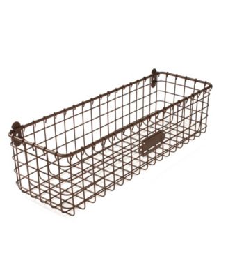 Vintage-like Living Wall Mount Basket