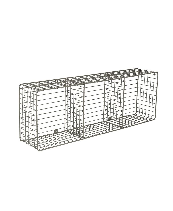 Spectrum Vintagelike Living Wall Mount Triple Storage Cube & Reviews