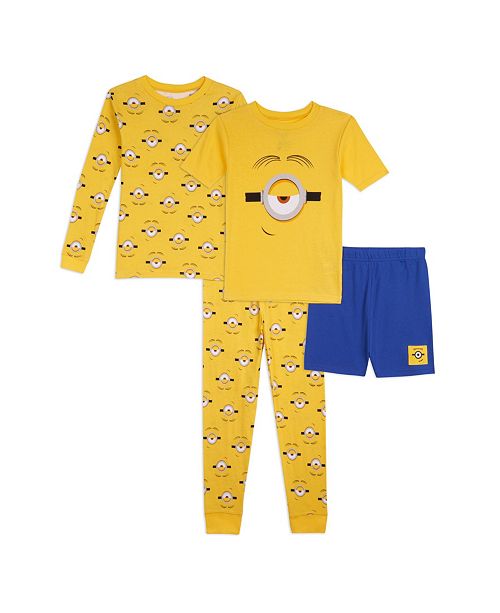 Spongebob Squarepants Little Boys 4 Piece Pajama Set Reviews