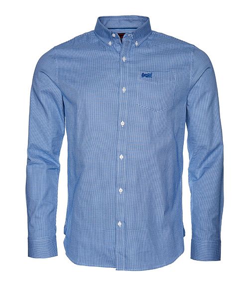 Superdry Men S Classic London Long Sleeve Shirt Reviews Macy S