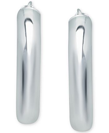 Giani Bernini - Small Polished Hoop Earrings in Sterling Silver, 25mm
