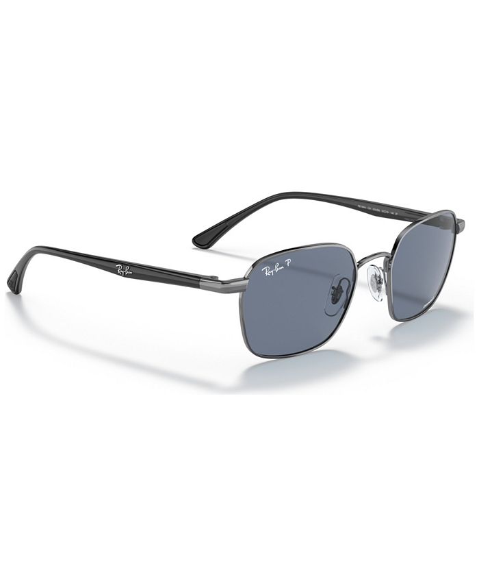 Ray-Ban Men's Polarized Sunglasses, RB3664CH - Macy's