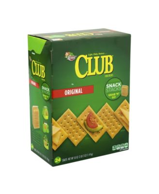 Keebler Original Club Crackers Snack Stacks, 50 oz