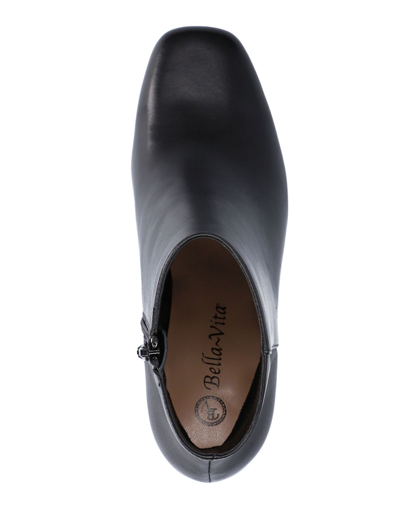 Женские ботинки Bella Vita Square Toe Ankle, цвет: Чёрный кожаный — фото 7
