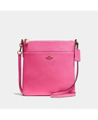 coach messenger crossbody in crossgrain leather