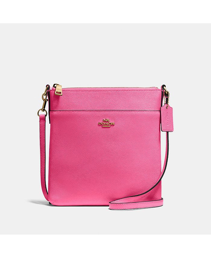 COACH Messenger Crossbody in Crossgrain Leather Macy's