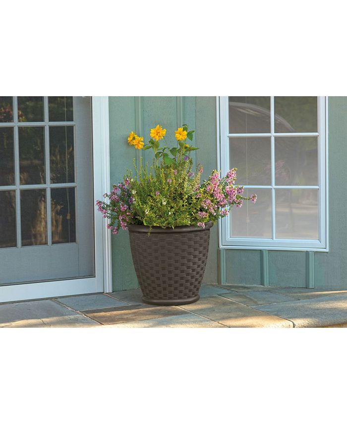 suncast sonora decorative planter