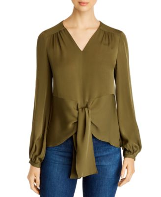 macys silk blouses