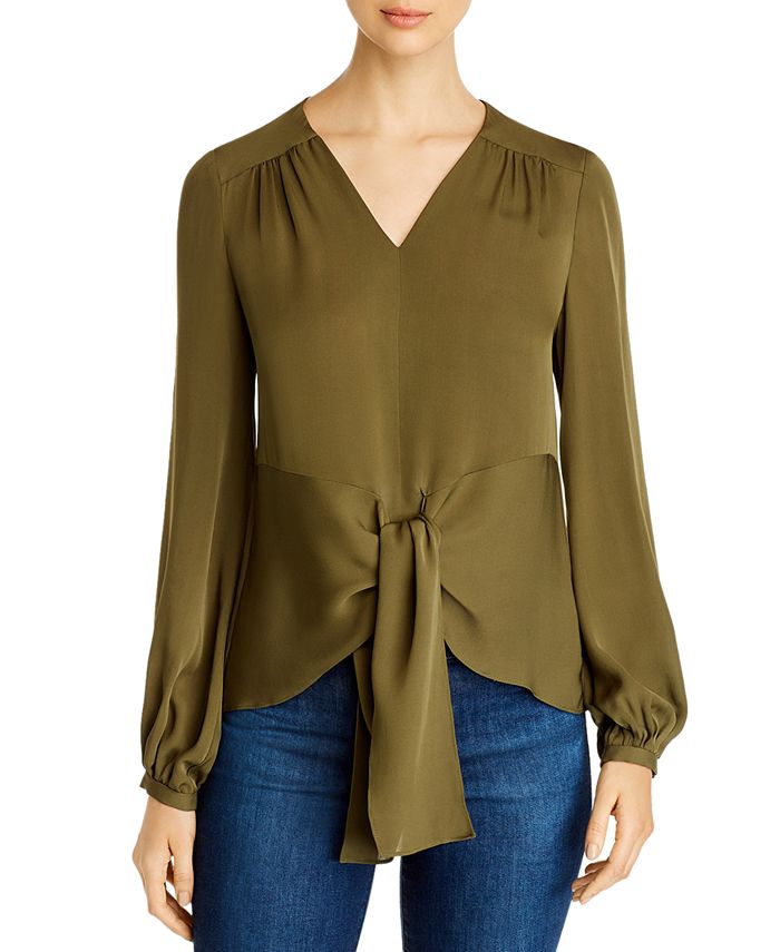 Elie Tahari Kali Silk Blouse Reviews Blouses For Women Slp Macy S