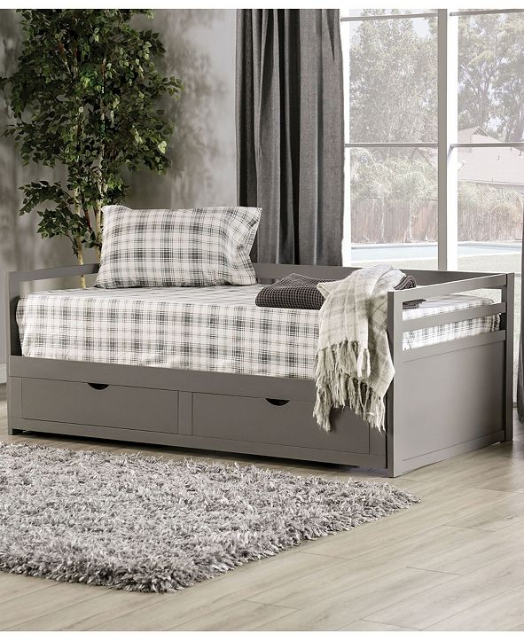 Furniture of America Brinoma Daybed with Extendable Trundle & Reviews
